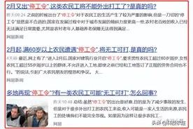 3月初“停工令”又来了？农民和农民工一律不能外出打工？速看！图片