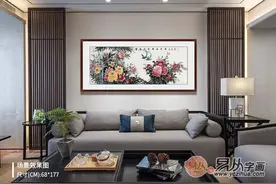 沙发背景画挂什么好？丰富家居色彩，就应该这样配图片