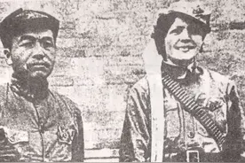 彭总英雄盖世，引几多佳人竞折腰；才女、作家，金发碧眼的女记者图片