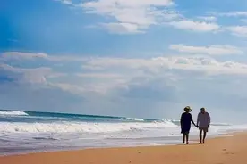 一个老人真正的福气：干净图片
