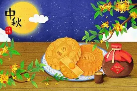 中秋将至，两大礼品提前备好，送父母送亲朋，象征团圆寓意吉祥图片