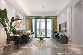 这套房子利用率太高了，仅有100㎡居然有4房2厅2卫，装得也很温馨图片