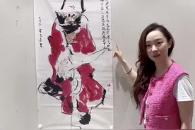 霍思燕画国画曝光真实姓名，被网友冒犯问年龄，杜江霸气回应：18图片