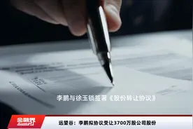远望谷：李鹏拟协议受让3700万股公司股份视频封面