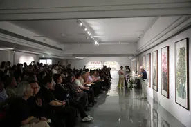 西湖花语——邢鸽平画展开幕，感受西湖四季变换之美图片
