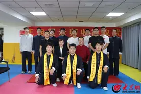菏泽武术传承正变得年轻化 网友：“练太极还蛮帅的”图片