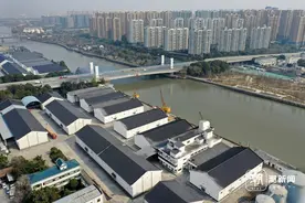 杭州大运河畔老粮仓新风貌图片