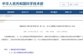 脑机接口研究伦理指引发布图片