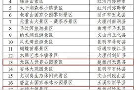 正在公示！楚雄这4家景区拟成为全省标杆典型图片