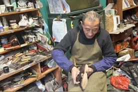 隐藏在民间的手工皮鞋大师，42年用一针一线诠释匠心图片