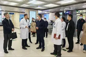 北京市卫生健康委领导到北京市第一中西医结合医院调研指导接诉即办工作图片