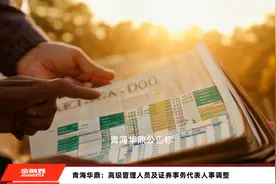 青海华鼎：高级管理人员及证券事务代表人事调整视频封面