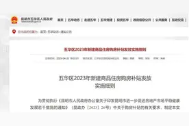 五华区、西山区、呈贡区购房契税补贴细则出台图片