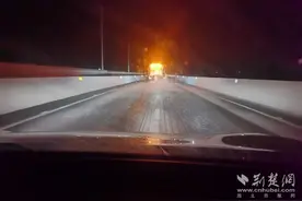 抗严寒 战冰雪 杭瑞高速湖北段打响入冬首场硬仗图片