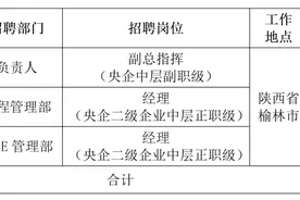 【社招】中国中煤关于公开招聘煤化工专业人才的公告图片