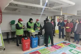 垃圾分类活动走进望京街道南湖西园社区图片