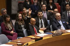 美国否决巴勒斯坦“入联”决议，遭多方谴责图片