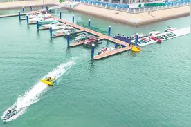 在平潭坐船花式玩海去！图片