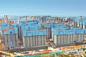 福建省最大的一次性投资建设安置房项目 惠泉片区安置房10月底全面封顶图片