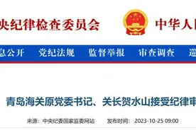 又一海关原“一把手”落马！今年来重拳整治“靠海关吃海关”图片