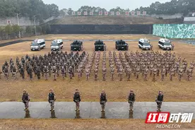 开训动员催征程 武警常德支队吹响新年度练兵号角图片