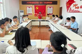 广饶县大王镇花园社区开展“里仁”基层文化宣讲图片