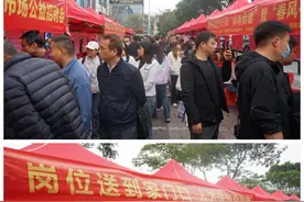 春风送岗、聚才赋能，坪地街道举行2025年首场公益招聘会图片