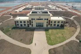 中企在刚果（金）建设陆港项目落成图片