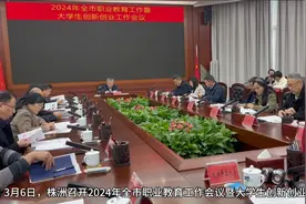 株洲：统筹推进市域现代职业教育高质量发展图片