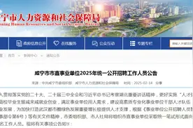 附岗位表！咸宁市市直事业单位公开招聘86人图片