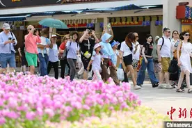 大量外国人来华旅游，好city啊！图片