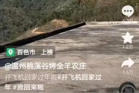 男子开直升机回家过年！本人回应网友猜测图片