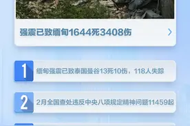 新闻8点见丨强震已致缅甸1644人遇难；中国救援队已抵达缅甸图片