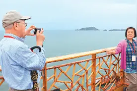 72名台胞走进浙江大陈岛：  寻访长辈记忆，感受海岛发展图片