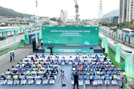 唐山快速路工程举行工程质量安全管理提升交流暨地道主体攻坚行动启动会图片