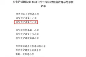 温暖冬日 荣光闪耀——西安市浐灞第三小学被评为西安浐灞国际港中小学心理健康教育示范学校图片