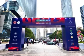 经典名车齐聚广州天汇，百年汽车文化尽收眼底图片
