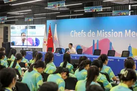 我以志愿写青春——杭州亚运会“小青荷”说图片