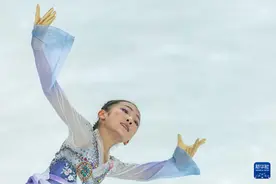 全冬会｜花样滑冰——公开组女子单人滑：金书贤夺冠图片