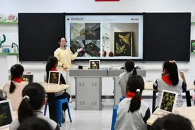 传承中华传统文化｜非遗手工DIY“烧箔画”进小学课堂图片