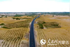 内蒙古赤峰市翁牛特旗乌白公路获评2023年“十大最美农村路”图片