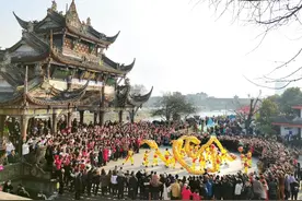 非遗闹春、冰雪奇缘……都江堰迎新春特色活动年味满满图片