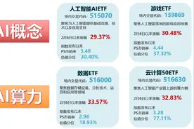 国产算力概念再度走强，云计算、大数据等主题ETF领涨全市场！图片
