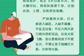 清明防火丨祭扫踏青注意这些安全要点图片