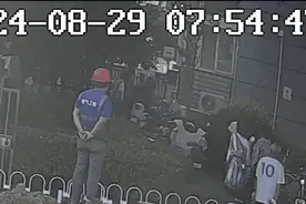 “关你什么事儿”劝阻不带电池上楼，北京一七旬老人竟被打倒在地！警方已介入图片
