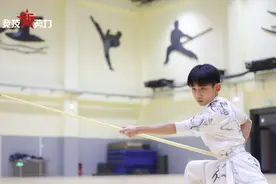 武术少年刘冠臣：因为喜欢，一切都值得丨竞技新势力图片