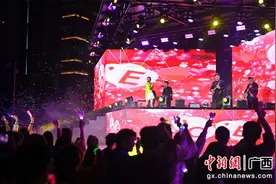 广西南宁举办“脱单”音乐会图片
