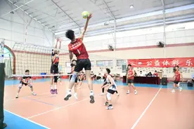 2024广州市青少年体育俱乐部排球比赛落幕图片