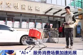机器狗上门送药、“养老规划员”上岗……服务消费迎来新变化图片