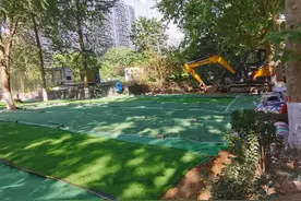 探访北京私挖地道小区：被挖区域已填平图片